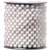 ARPIMEX Ghirlanda Perle Natale D 6 Mm L 10 Mt Plastica Bianco