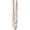 ARPIMEX Collana Natale Perle Plastica D 8 Mm 2,7 Mt Gold Light