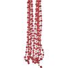 ARPIMEX Collana Natale Perle Plastica D 8 Mm 2,7 Mt Rosso