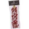 ARPIMEX Collana Natale Perle Plastica D 14 Mm 2,7 Mt Rosso