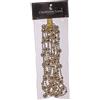 ARPIMEX Collana Natale Perle Plastica D 14 Mm 2,7 Mt Oro Chiaro