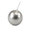 Cereria Di Giorgio Candele sfera Ø 3 cm (20 pz) - Argento