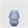 EDG Enzo De Gasperi Lampada Aura da Tavolo Usb Abatjour H 20 Cm D 15 Cm Blue