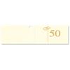 Scotton Bigliettino 50° Anniversario 42 x 25 Mm 10 Pz
