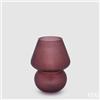 EDG Enzo De Gasperi Lampada Aura da Tavolo Usb Abatjour H 20 Cm D 15 Cm Mauve
