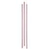Cereria Di Giorgio Candele Stelo Ø 0,9 cm H. 37 cm (12 pz) - Rosa Scuro