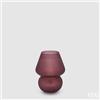 EDG Enzo De Gasperi Lampada Aura da Tavolo Usb Abatjour H 15 Cm D 12 Cm Mauve