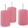 Cereria Di Giorgio Ceri Ø 4 cm H. 7 cm (12 pz) - Rosa Bebé