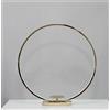 BONTURI CASA HOME DECORATION Cerchio Oro D 80 Cm Piccolo con Luci Led