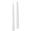 Cereria Di Giorgio Candele Coniche Ø 2,2 cm H. 25 cm (10 pz) - Bianco
