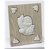 Linea Due Elle Icona con Calice in Porcellana 9 x 0,6 x 11 Cm Legno