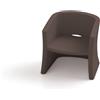 Veca S.p.a. Poltrona Breeze 58 x 65 x 80 Cm Ambra