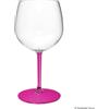 Gold Plast Bicchiere Balloon Tonic + Gambo Fucsia Trasparente 582 Cc