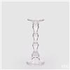 EDG Enzo De Gasperi Portacandela Classico Eos H 30 Cm D 12 Cm Natural Trasparente