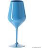 Gold Plast Calice Wine Cocktail 470 Cc Blu Tritan