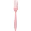 Bigiemme Forchetta Plastica H 18 Cm Rosa 24 Pz