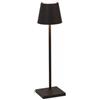 Zafferano Poldina Pro Micro Nero - Lampada da Tavolo a Led H27.5cm