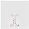 EDG Enzo De Gasperi Portacandela Eos H15 D11 Natural Trasparente