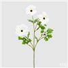 EDG Enzo De Gasperi Cosmos Rex 4 Rami H 65 Cm Bianco