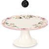 Tono Su Tono Alzata Fiori con Scatola H 12,5 Cm D 26 Cm