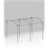 Unopiù Pergola autoportante curva SOLAIRE da 376x240/340 cm
