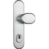 ABUS HLZS814 ER EK 12229 - Raccordo di protezione con protezione cilindro rotondo, in acciaio INOX