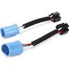 Aramox Cablaggio Faro, 2 Pezzi 9007 Maschio a H4 9003 Femmina Adattatore Connettore Cablaggio Sostituzione per Hummer H2 Faro da 12V a 24V