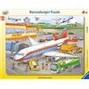 Ravensburger - Puzzle Piccolo Aereoporto | Puzzle Bambini 4 Anni O Più | 40 Pezzi | Regalo Bambino | 32,50 x 24,50 cm