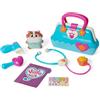 Vida the Vet, Borsa veterinaria con 5 accessori per veterinari, 1 giocattolo di peluche popcorn e adesivi, per giochi in costume, giocattoli per bambini per ragazze e ragazzi dai 3 anni in su