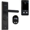 Shelly LOQED Touch Smart Lock - Serratura smart senza chiave (Black o Silver) Nero + Omaggio