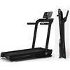 Toorx Fitness Treadmill Salvaspazio Tapis Roulant Mirage C60 Hrc Toorx Colore Full Black Inclinazione Elettrica - APP Ready 3.0 - Velocità Max 18km/h - Utente 120 kg - Piano Corsa 48 x 143 cm - Tappeto Elettrico Palestra
