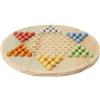 WELL HOME MOBILIARIO & DECORACIÓN- Set di Cina Solitario in Legno con 6 Colori Diversi, Naturale, 20,5x20,5x1,5, S25001050