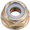 Miskall M10x1.25 Dado Lama Filettata Mano Sinistra, Strumento di Ricambio Decespugliatore per Accessori per Tagliabordi Materiale Metallico Oro Universale in Prato Giardino All'aperto
