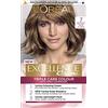 L'Oreal Paris L'Oréal Paris Excellence Crème - Tintura Permanente per Capelli, Radiante a Casa, Copertura Fino al 100% Grigio, Pro-cheratina, 8 Settimane di Colore, 7 Biondo Scuro Naturale