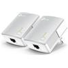 TP-LINK POWERLINE 600MBPS KIT NANO SIZE TPL INK MULTISTREAMING TWIN PACK