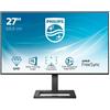 PHILIPS MONITOR PHILIPS LED 27Wide 275E2FAE/00 IPS 2560x1440 1ms 350cd/mq 1.000:1 Mega Infinity DCR 2x3W MM Reg. H 2HDMI DP GAMING"