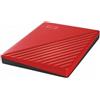 WESTERN DIGITAL HARD DISK 2 TB ESTERNO MY PASSPORT USB 3.0 2,5 ROSSO (WDBYVG0020BRD-WESN)"