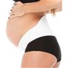 MYSANITY Fascia gravidanza con sostegno lombare Bianco 1 St