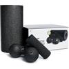 Blackroll BlackBox Standard Set Completo per Allenamento E Rigenerazione Muscolare, Unisex - Adulto, Nero, 31.6 x 25.4 x 15.6 cm