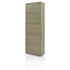 Dmora Scarpiera 5 Ante, Legno, 63 x 29 x 190 cm
