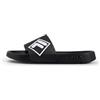 FILA Sandalo da uomo Morro Bay LUGO Slide Black-Black, 40 EU, Nero, 40 EU