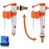 Ibergrif M20521 Galleggiante Cassetta WC, Valvola di Riempimento per Cassette Esterne Standard G 3/8 Pollice