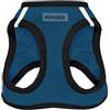 Best Pet Supplies - Pettorina riflettente anti-trazione per cani di taglia piccola, media e gatti - sicura con chiusura in velcro, fibbia, doppi anelli a D - finiture blu/nere, XS