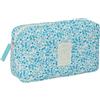Safta Miffy Mum Garden - Beauty case con materiale riciclato, idrorepellente, pratico e confortevole, resistente e versatile, 28 x 9 x 16 cm, colore turchese floreale, Turchese floreale, Estándar