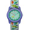 Timex Orologio Analogico Quarzo Unisex Bambini con Cinturino in Tessuto TW7C77300, Multicolore (Dinosauri)
