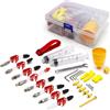 Clarks Cycle Systems Kit di attrezzi universale per lo spurgo dei freni a disco idraulico, compatibile con Clarks, Shimano, Avid, Sram, Magura e la maggior parte delle altre marche