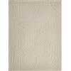 HOMCOM Tappeto da soggiorno con disegni geometrici, soffice e antiscivolo, 160 x 120 cm, Crema | Aosom Italy