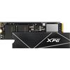 XPG ADATA XPG GAMMIX S70 BLADE Unità allo stato solido SSD 1TB, PCIe Gen4x4 M.2 2280, Fino a 7,400 MB/s, NVMe 1.3, 3D NAND, LDPC, AES 256-bit Encryption, Funziona con PS5, Design for Creator Gaming