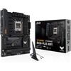 ASUS TUF GAMING B650-PLUS WIFI Scheda Madre Gaming ATX, AM5, Ryzen 9000, 8000, 7000, AMD B650, DDR5, 4xPCI 4.0, WiFi 6 (802.11ax), 2.5Gb Lan, 3xM.2, 4xSATA 6GB/s, Aura Sync RGB, Nero