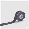 EDG Enzo De Gasperi Nastro Shineglitt. di Natale H 38 Mm L 10 Mt Black